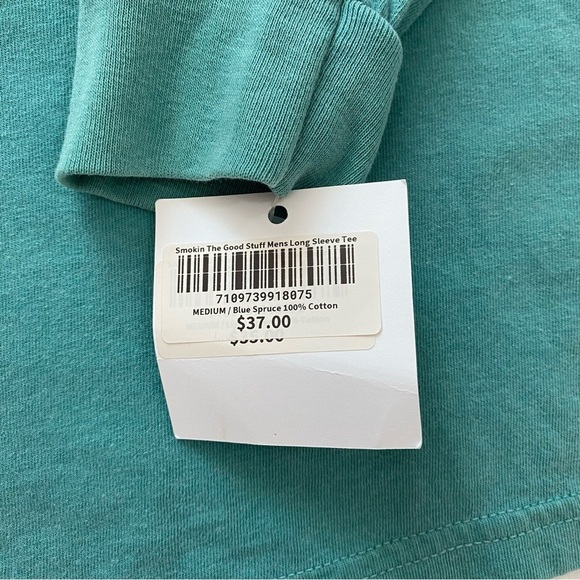 NWT Dun Workin “smoking the good stuff” long sleeve tee shirt - Picture 4 of 7